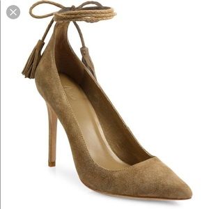 Joie Suede Pointy Toe Pump